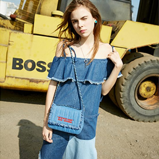 sjyp jeans mode fashion label korea girl