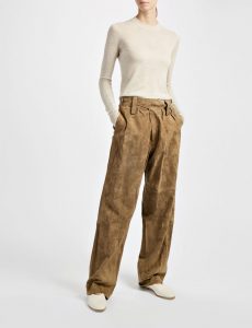 <b>Pants aus Veloursleder </b>von Joseph, <br>ca. 780 Euro