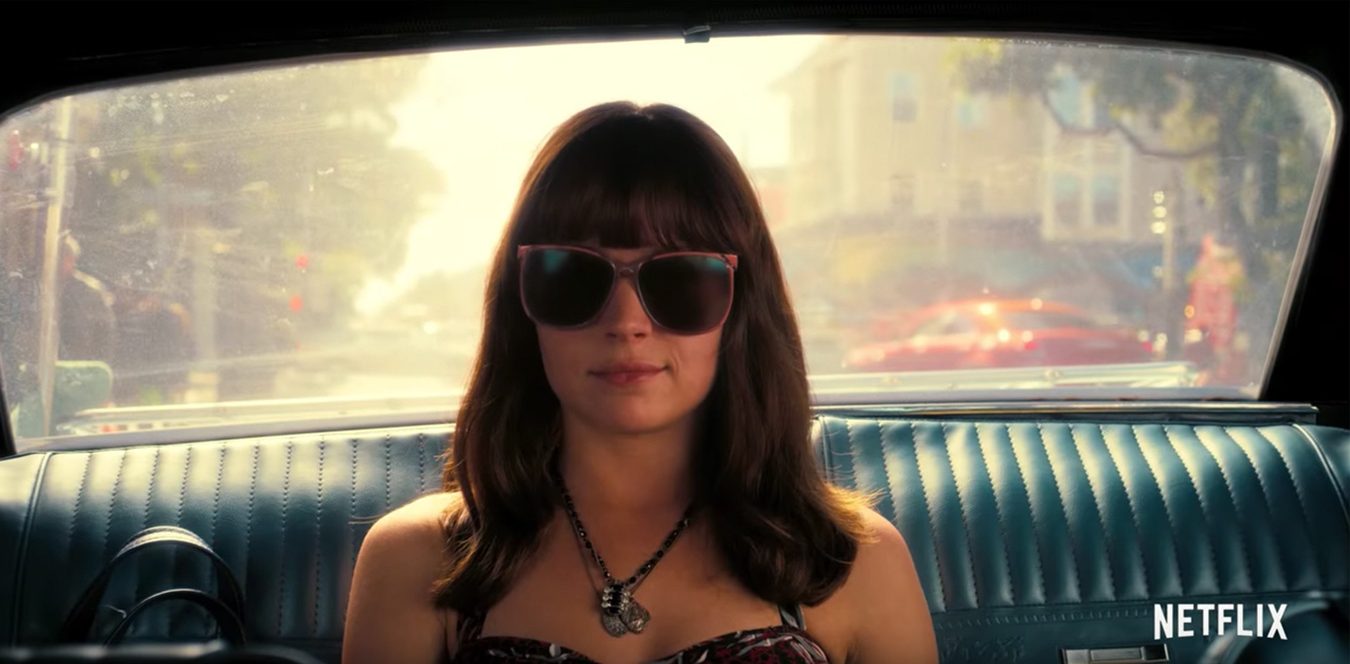 Girl Boss Netflix Trailer Film Frau Power Auto Sonnenbrille