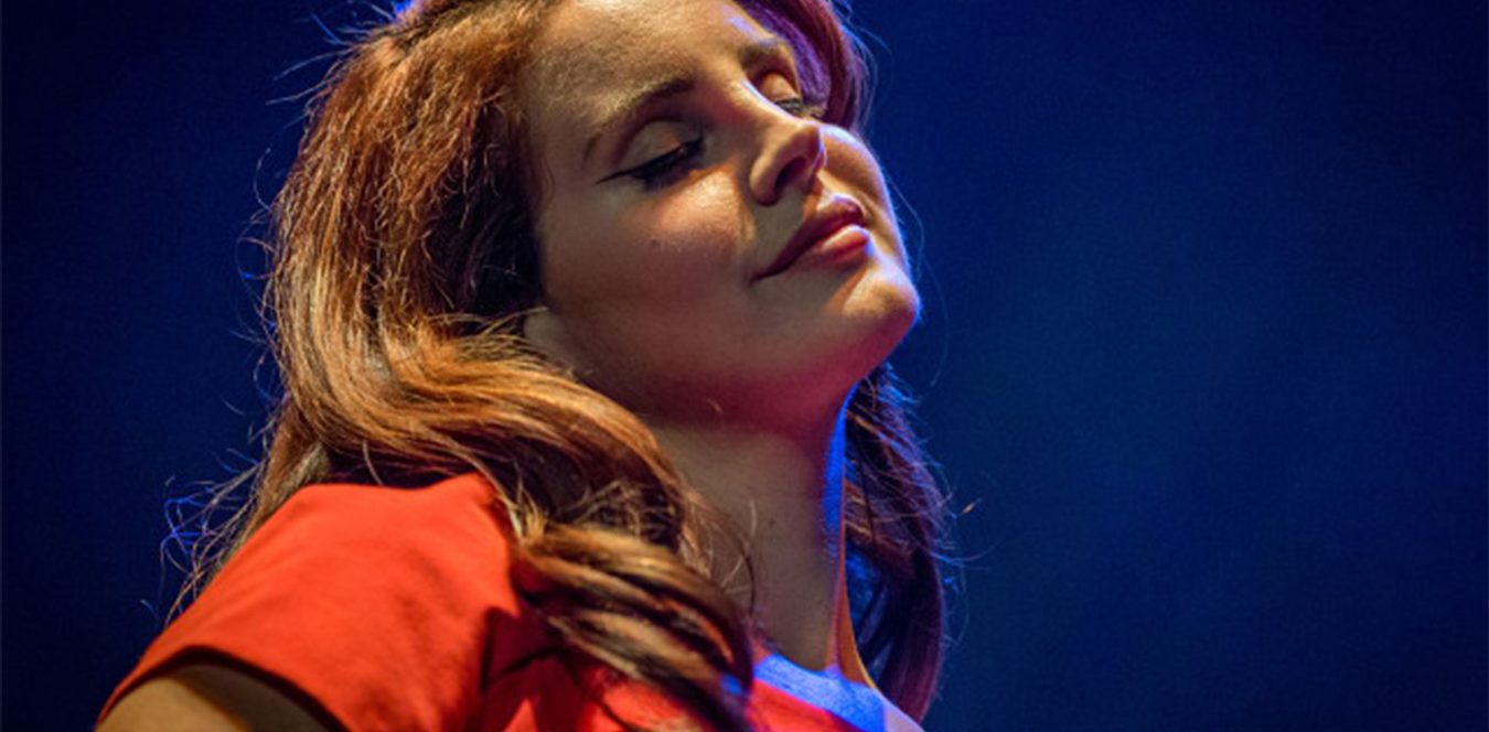Lana Del Rey Sängerin Album Frau Rote Haare